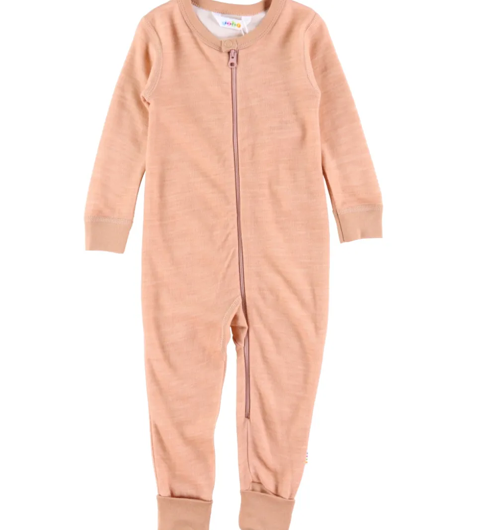 Joha Heldragt - Uld/Bambus - Fersken