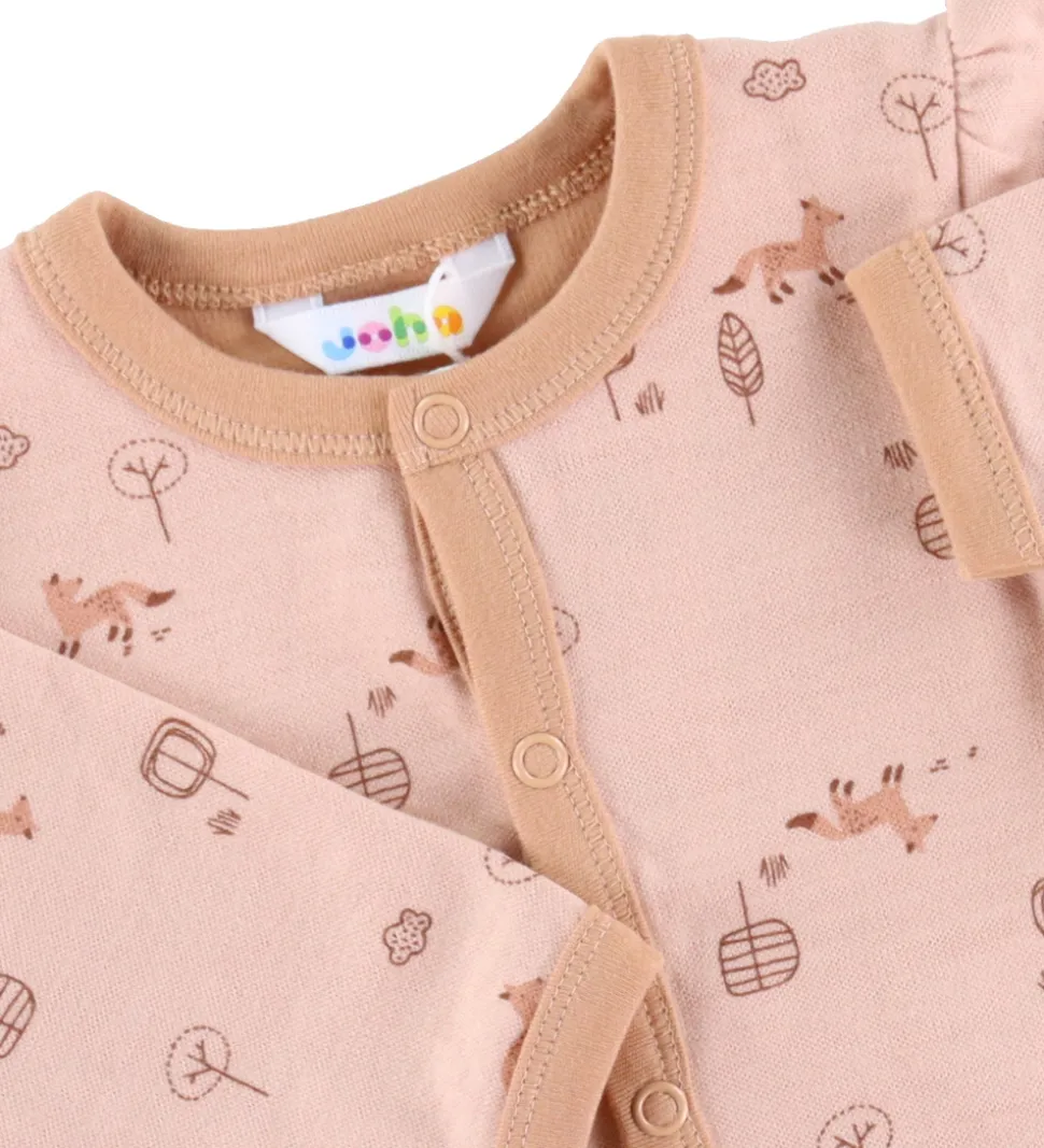 Joha Heldragt - Uld/Bomuld - Fersken