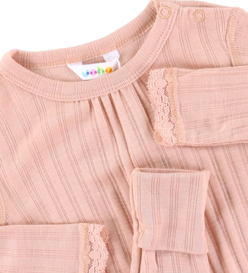 Joha Heldragt - Uld/Silke - Fersken