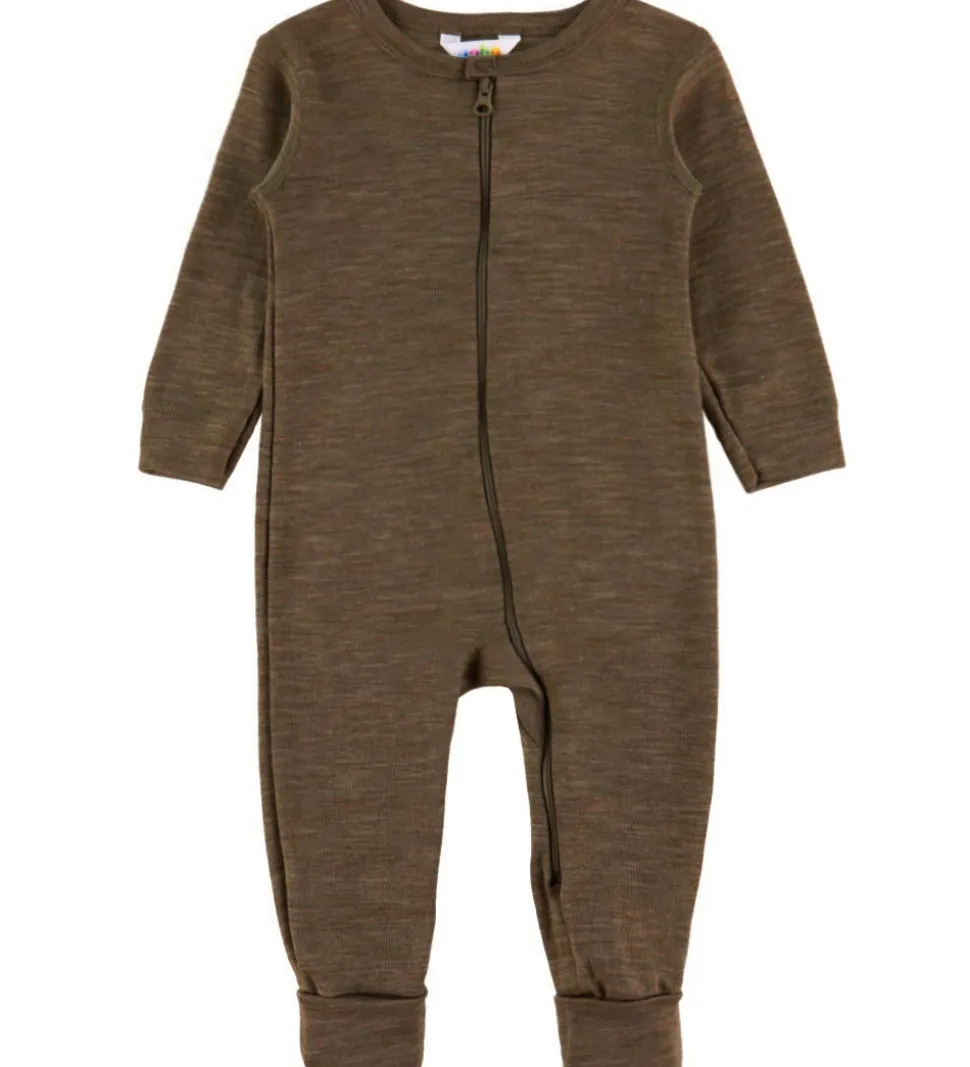 Joha Heldragt - Uld/Silke - Brun Meleret