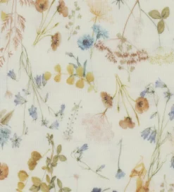 Joha Hipsters - Uld - Off White m. Blomster