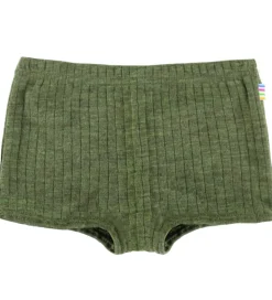 Joha Hipsters - Uld - Rib - Mørk Oliven