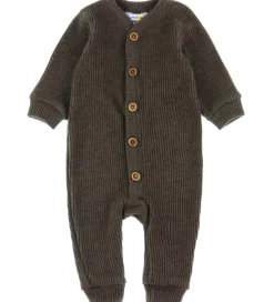 Joha Køredragt - Strik - Uld - Brun Meleret