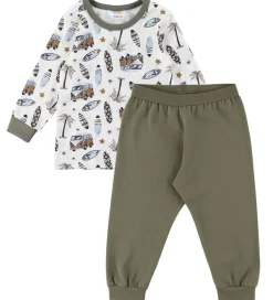 Joha Nattøj - Off White m. Print