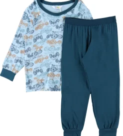 Joha Nattøj - Viskose/Bambus - Blå m. ATV