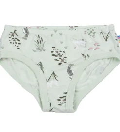 Joha Trusser - Viskose/Bambus - Mynte m. Svane