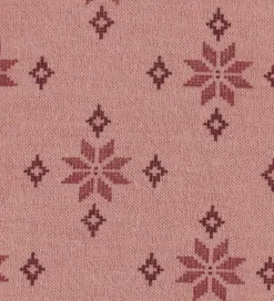 Joha Undertrøje - Uld/Bomuld - Rose m. Snefnug