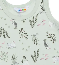 Joha Undertrøje - Viskose/Bambus - Mynte m. Svane