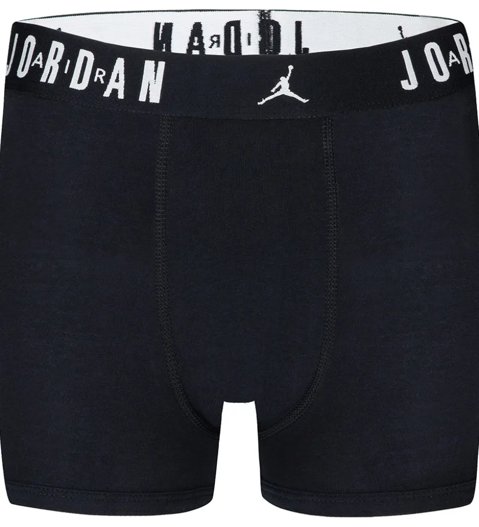 Jordan Boxershorts - Youth - 3-pak - Sort m. Logo