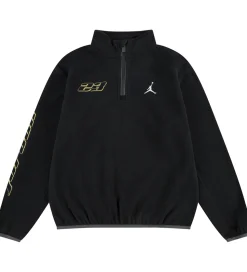 Jordan Fleecetrøje - Sort m. Guld