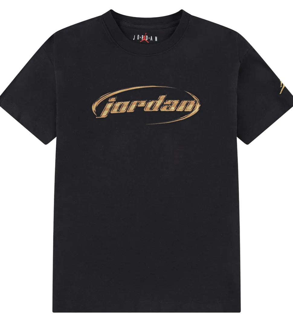 Jordan T-shirt - Sort m. Guld