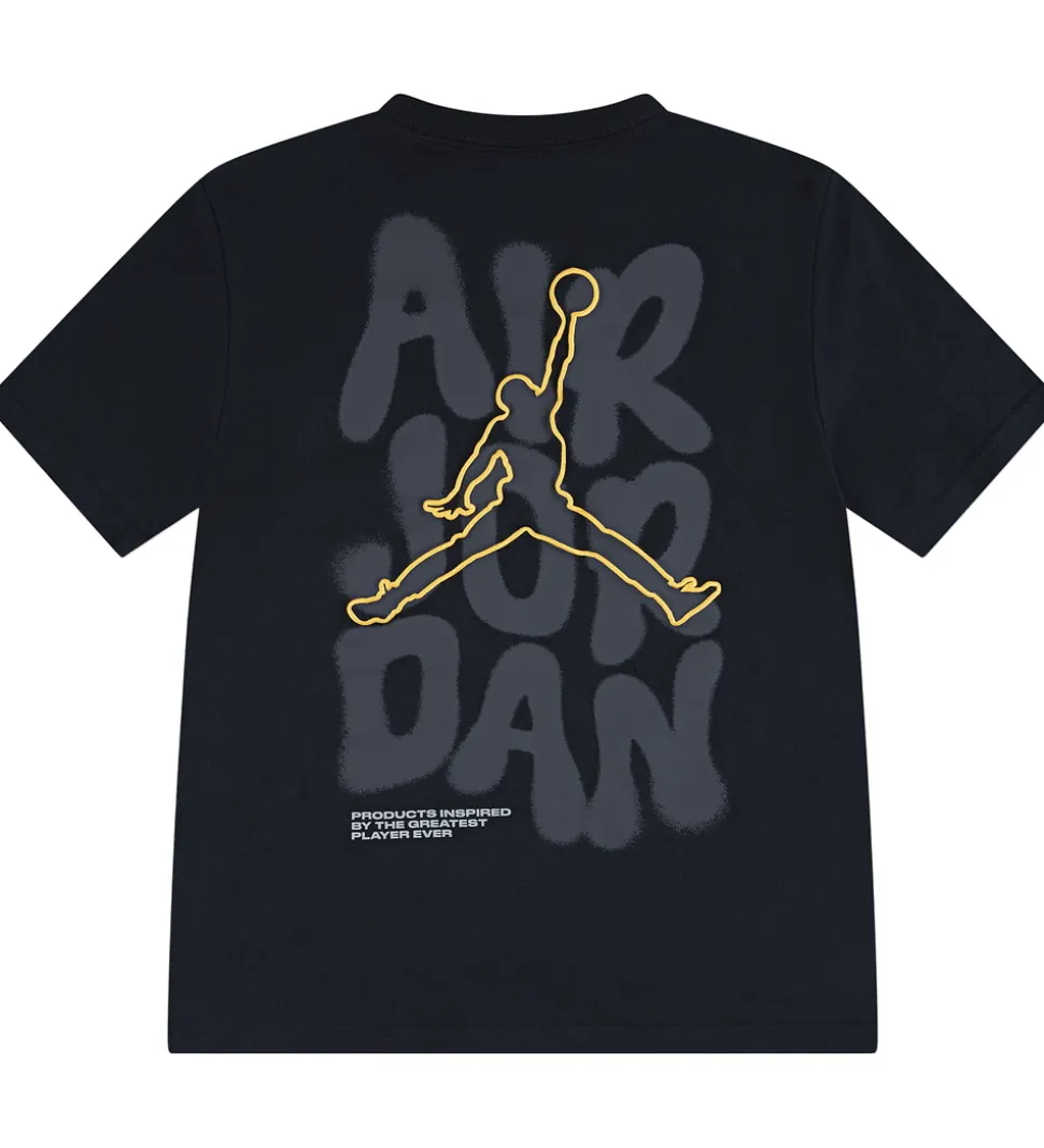 Jordan T-shirt - Sort m. Guld