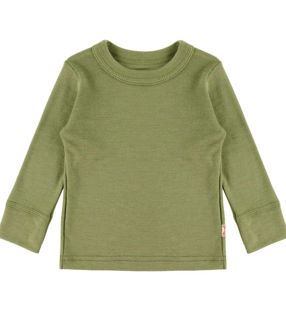 Katvig Bluse - Uld - Lysegrøn