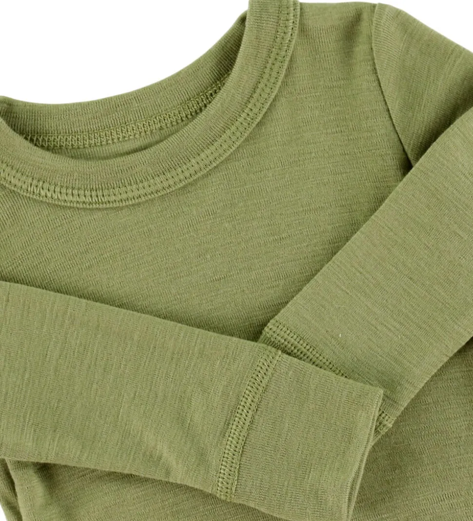 Katvig Bluse - Uld - Lysegrøn