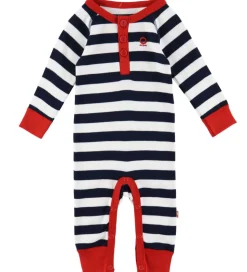 Katvig Heldragt - Navy/Hvidstribet