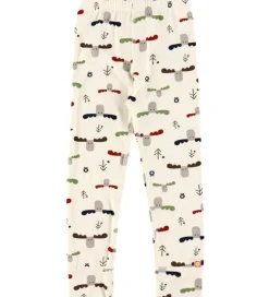 Katvig Leggings - Viskose/Bambus - Off White