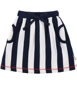 Katvig Nederdel - Navy/Hvid Stribet