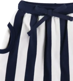 Katvig Nederdel - Navy/Hvid Stribet