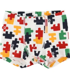 Katvig Undertøj - Hvid m. Puslespil