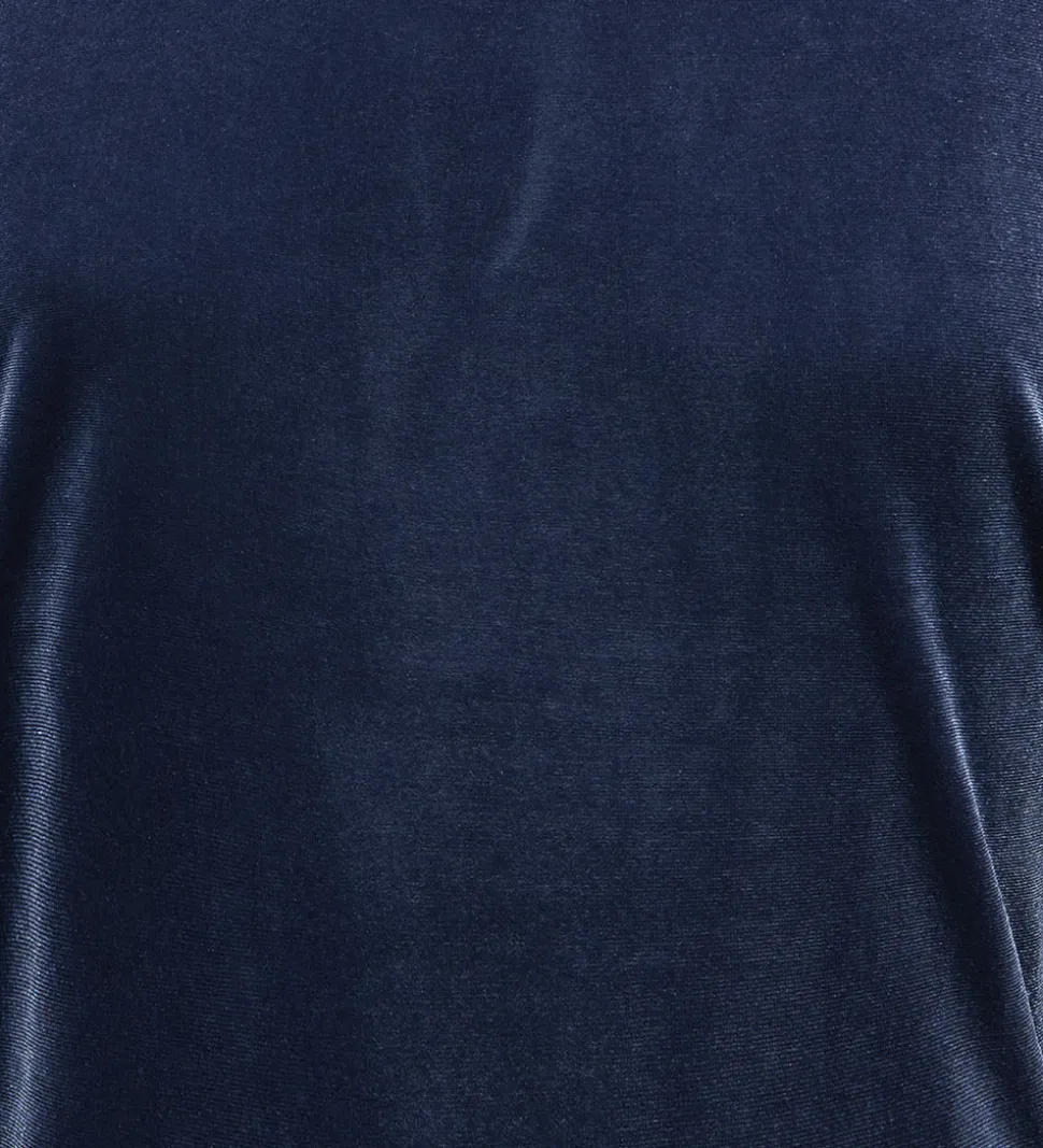 Kids Only Bluse - KogConfidence - Velour/Palietter - Naval Acade