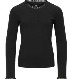 Kids Only Bluse - Rib - KogLeslie - Sort