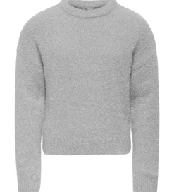 Kids Only Bluse - Strik - KogPiumo - Silver Glitter