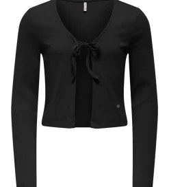 Kids Only Cardigan - Rib - KogNessa - Black