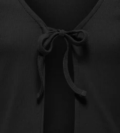 Kids Only Cardigan - Rib - KogNessa - Black