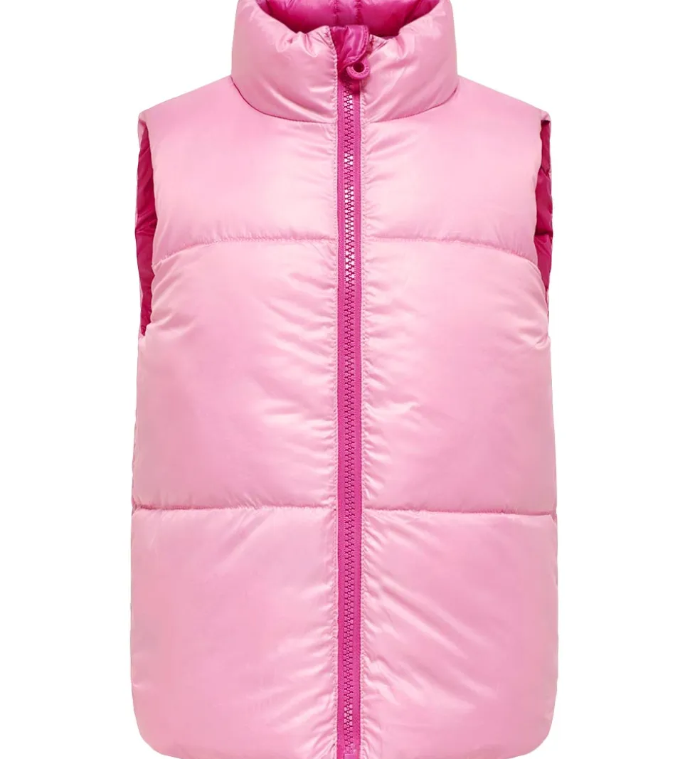 Kids Only Dynevest - Vendbar - KogNewRicky - Raspberry Rose/Bego