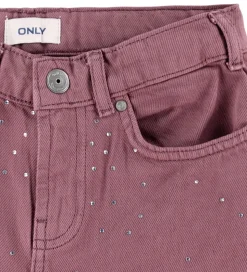 Kids Only Jeans - KogCobain - Rose Brown/Rhinestones