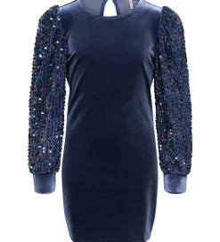 Kids Only Kjole - KogConfidence - Velour/Palietter - Naval Acade