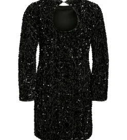 Kids Only Kjole - KogConfidence - Black m. Palietter