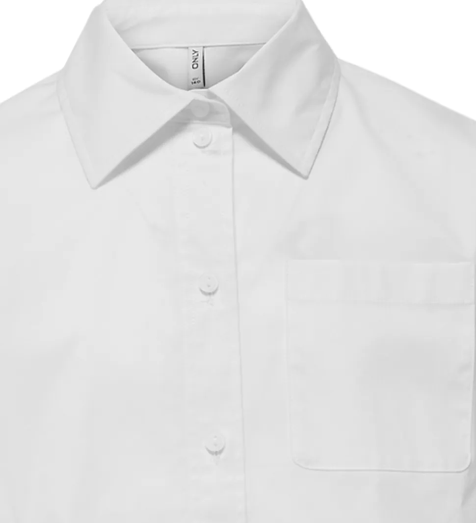 Kids Only Skjorte - KogFreddy - Bright White