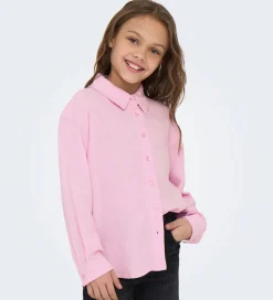 Kids Only Skjorte - Viskose/Hør - KogSiesta - Pirouette