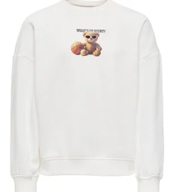 Kids Only Sweatshirt - KogBila - Egret/Sport
