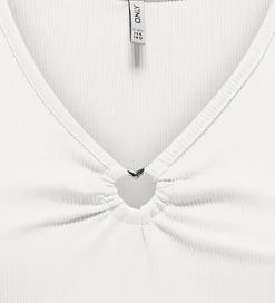 Kids Only Top - KogNessa - Rib - Cloud Dancer