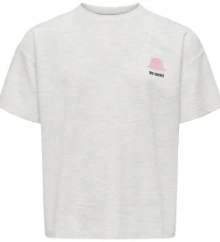 Kids Only T-Shirt - Noos - KogBillie - Light Grey Melange/Collag