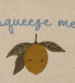 Konges Sløjd Badekåbe m. Broderi - Terry - Lemon