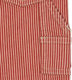 Konges Sløjd Bukser - Denim - Luc - Milk Rouge Stripe