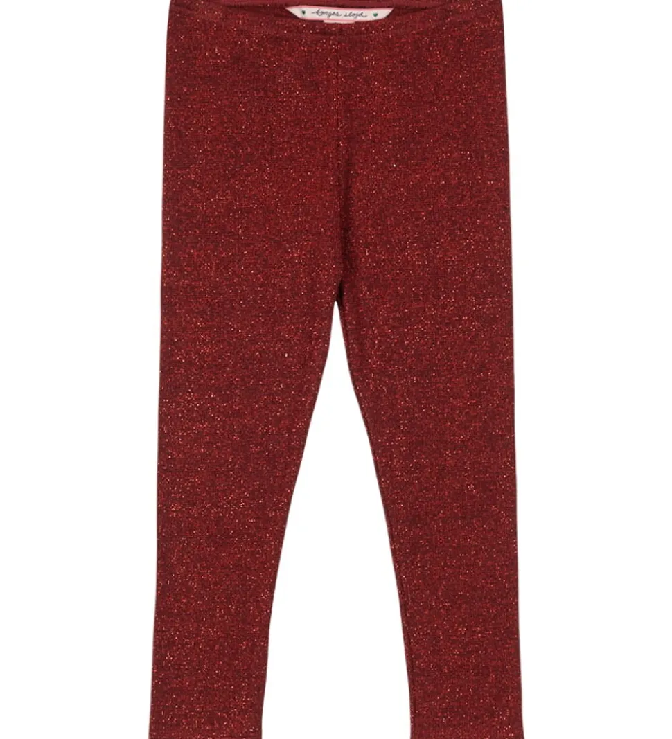 Konges Sløjd Bukser - Roli - Red Dahlia m. Glimmer