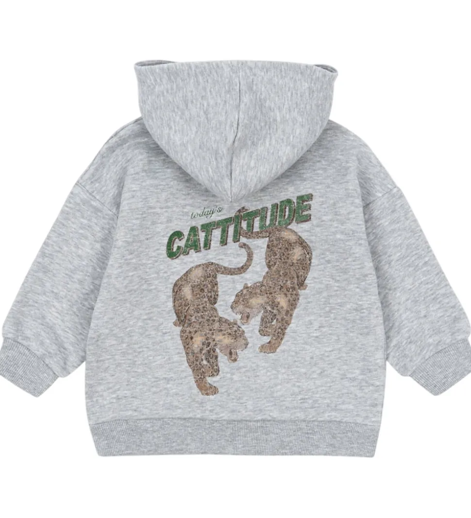 Konges Sløjd Cardigan - Lou - Gråmeleret