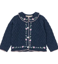 Konges Sløjd Cardigan - Strik - Rosier - Ensign Blue