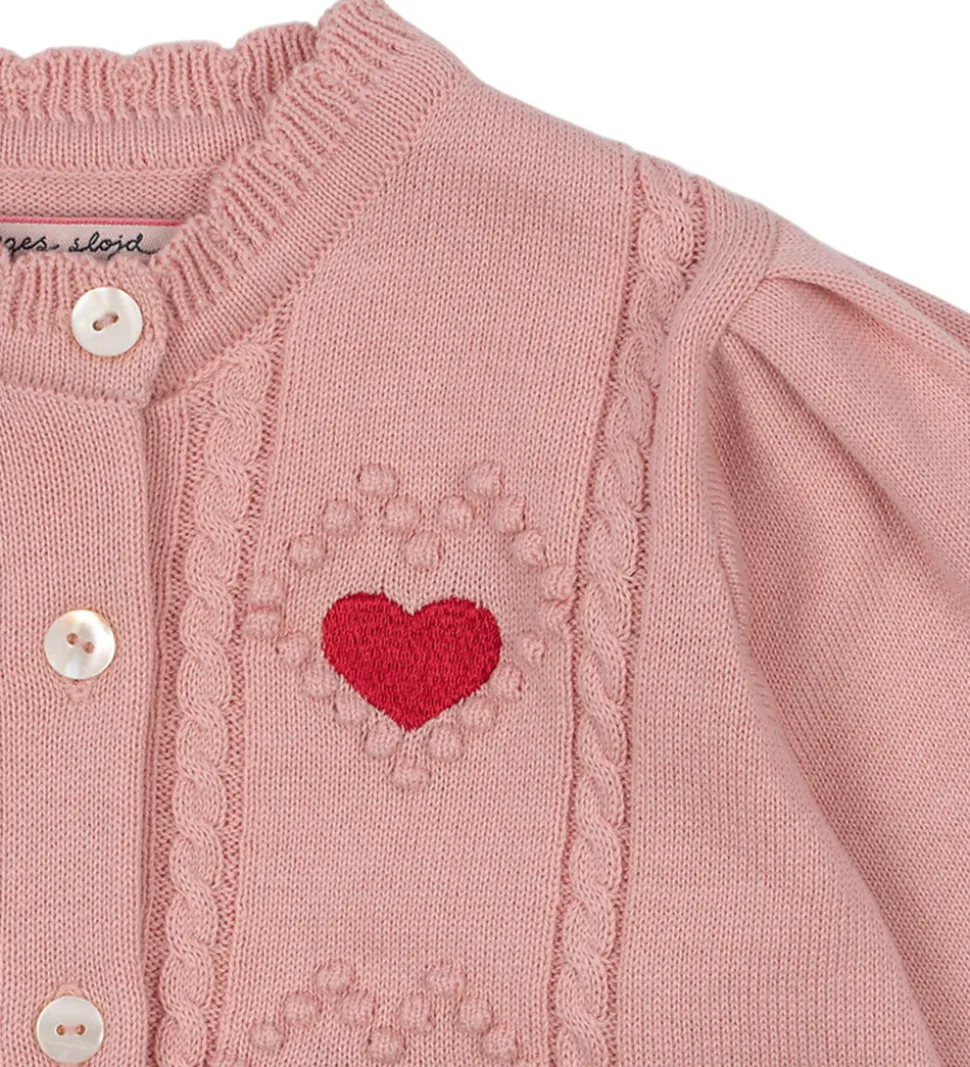 Konges Sløjd Cardigan - Strik - Soleil - Silver Pink