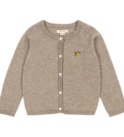 Konges Sløjd Cardigan - Uld - Strik - Mattou - Lysebrun