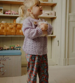 Konges Sløjd Cardigan - Uld - Strik - Isa - Lavender Mist