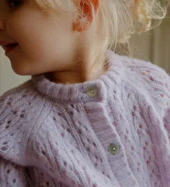 Konges Sløjd Cardigan - Uld - Strik - Isa - Lavender Mist