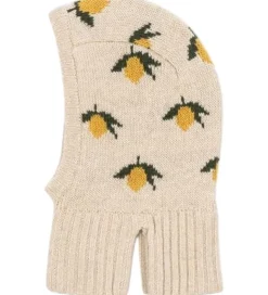 Konges Sløjd Elefanthue - Uld - Strik - 1-lags - Belou - Lemon