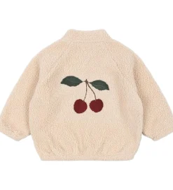 Konges Sløjd Fleecejakke - Jazz Teddy - Sand Dollar