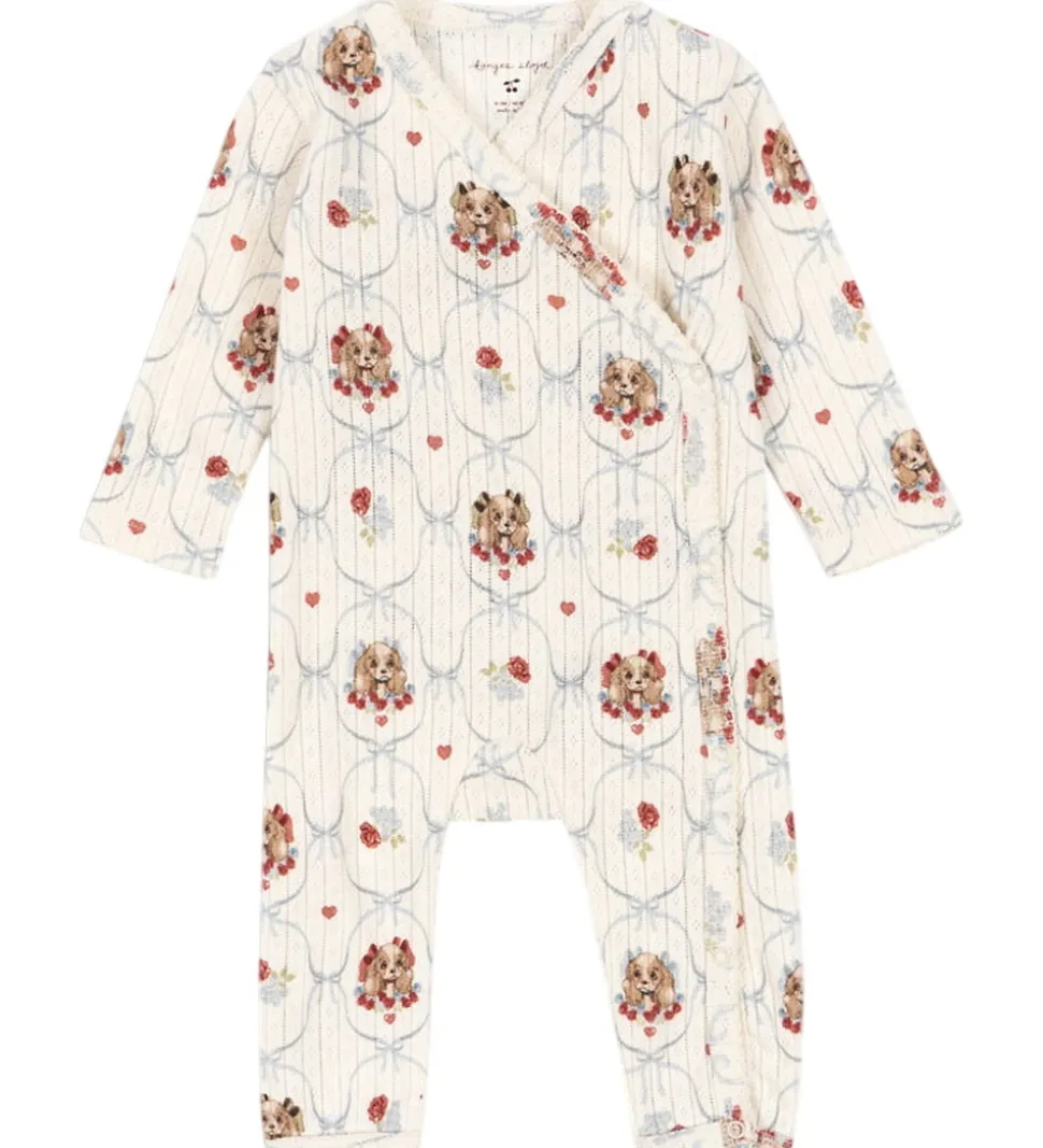 Konges Sløjd Heldragt - Rib - Minnie - Puppy m. Hulmønster