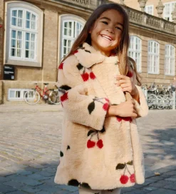 Konges Sløjd Jakke - Fuzzie Coat - Ma Grande Cerise